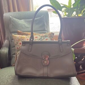 Beijo Gray Shoulder Bag with Timeless Elegance